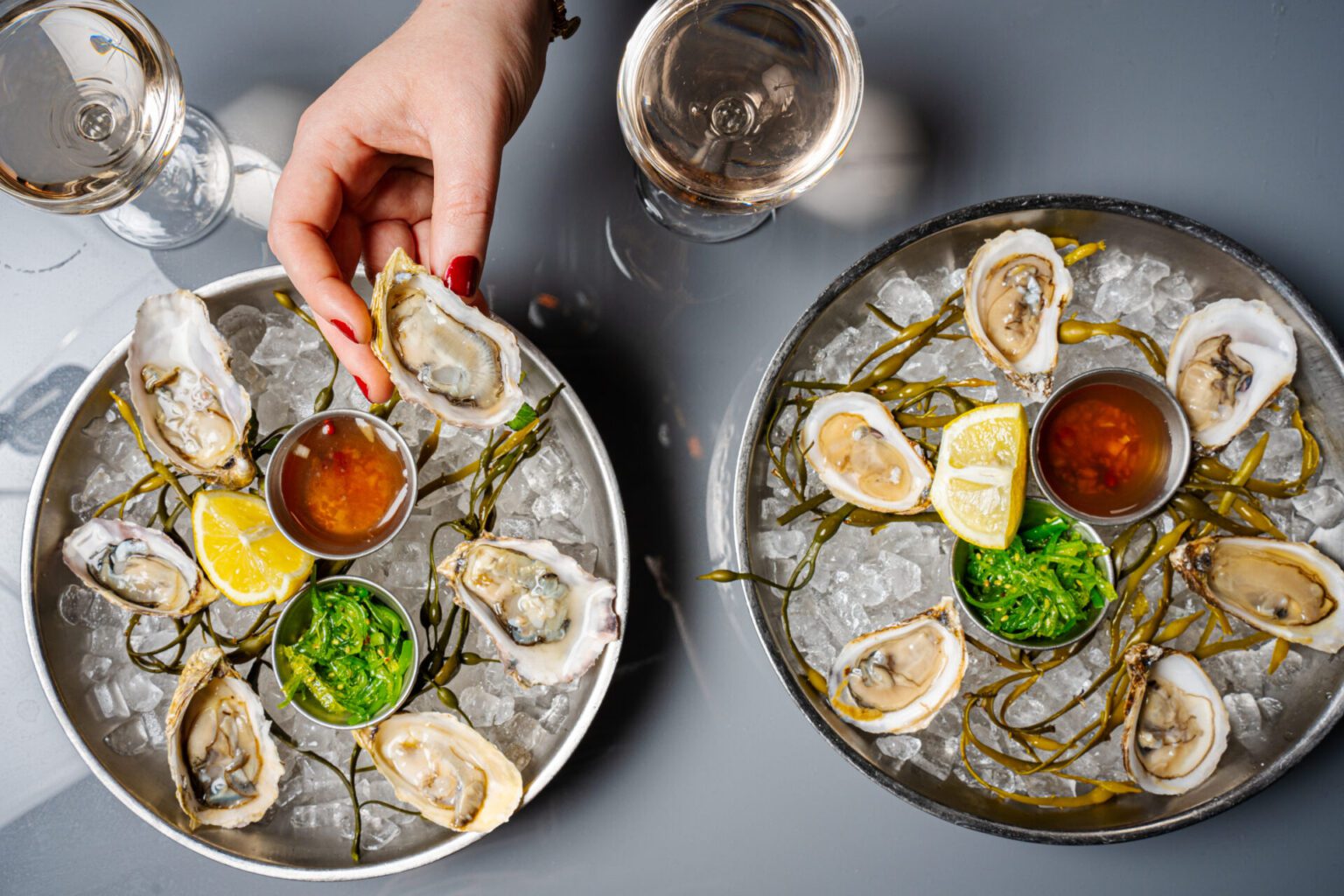 East Coast & West Coast Oysters