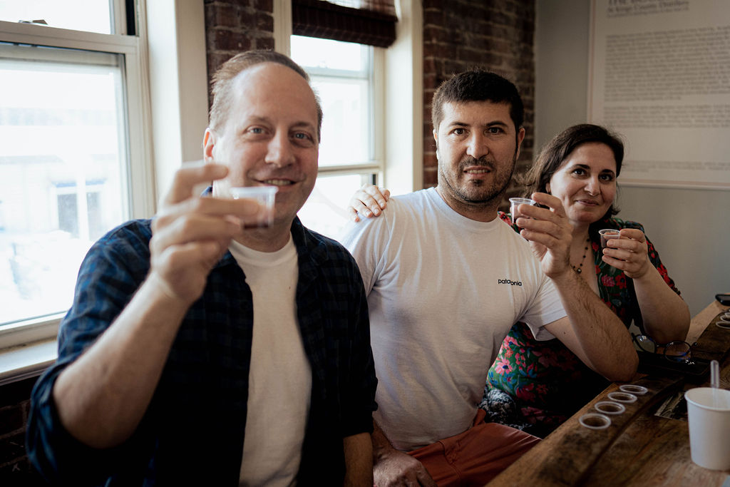 Tasting at Kings County Distillery